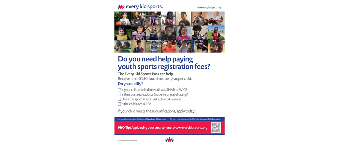 Player Scholarships Available 